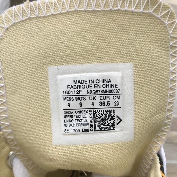 NWT Converse Ctas HI ICE Break Black W AUTHENTIC - Picture 6 of 8